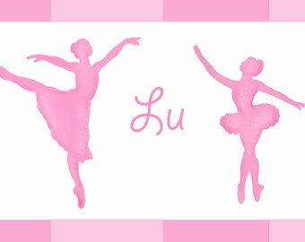 Ballerina Platzset Lernen und Spielen