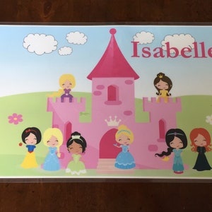 Princess Learn and Play Placemat