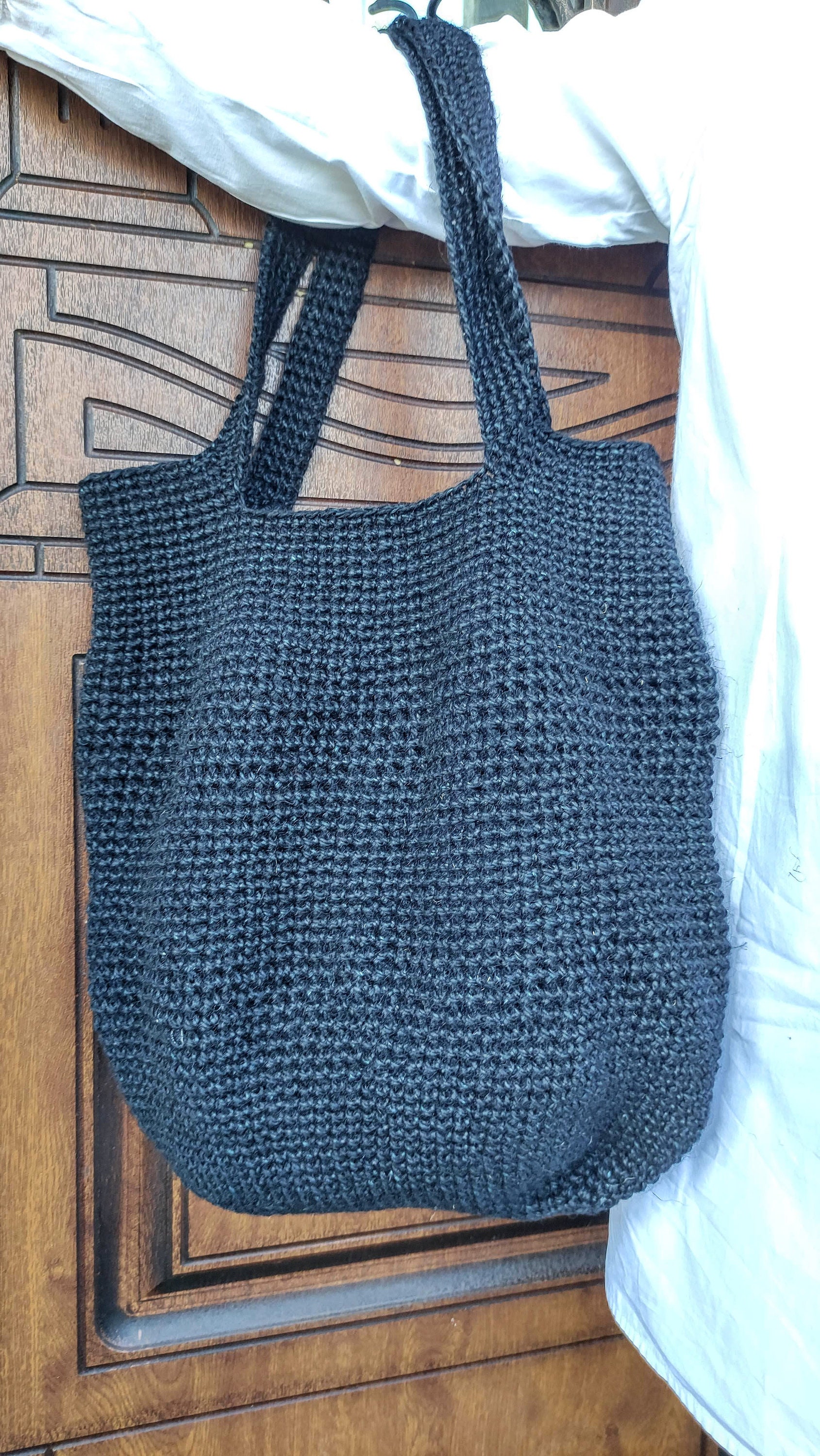 Ecofriendly Crocheted Jute Bag for Women Handmade Jute - Etsy