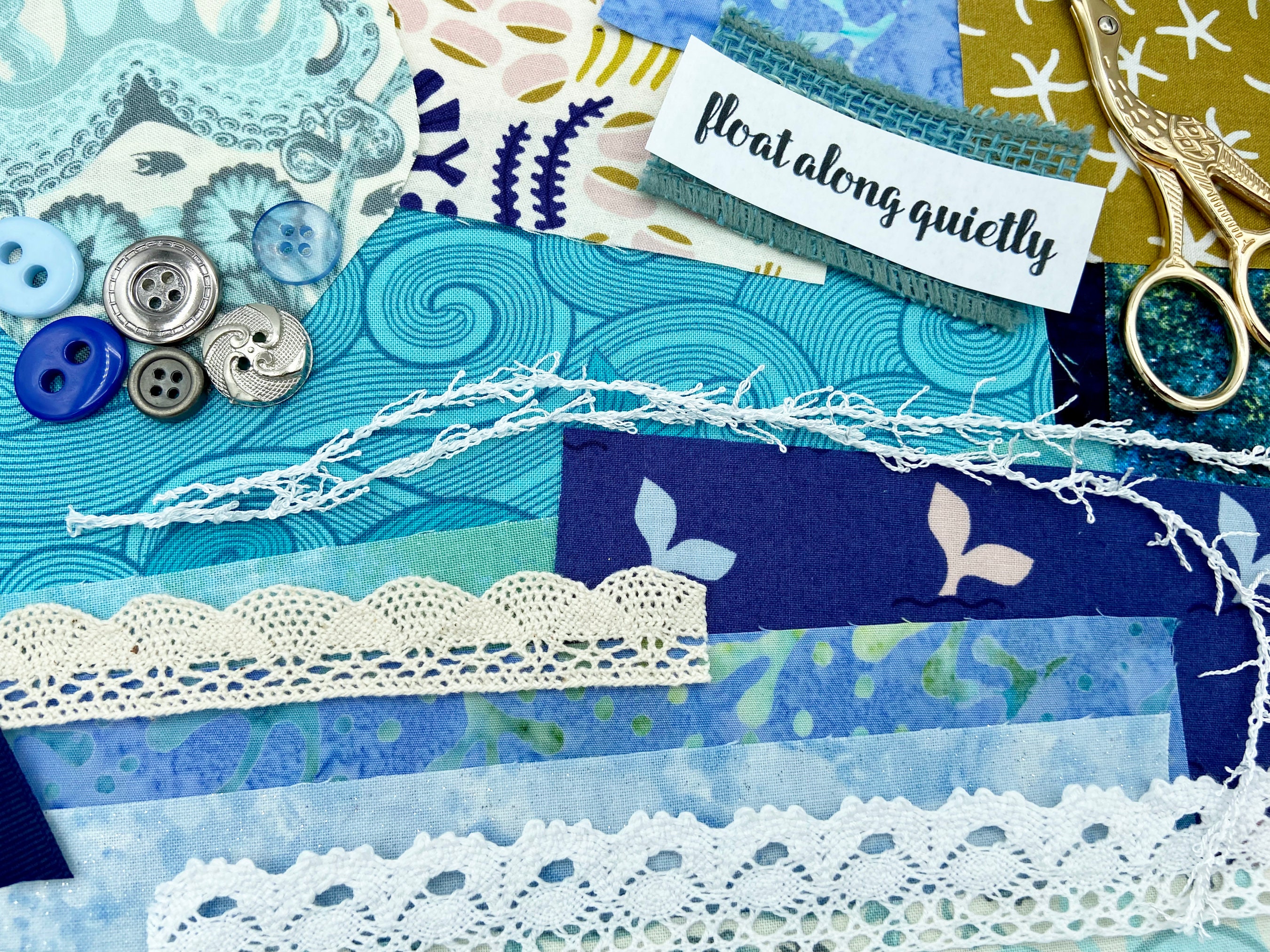 Slow Stitch Pack, Assorted Fabrics – Artistic Artifacts