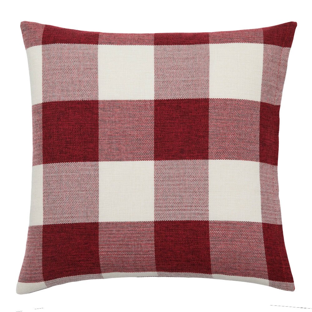 Plaid Check Cushion Covers Set de 2 45cm x 45cm Etsy