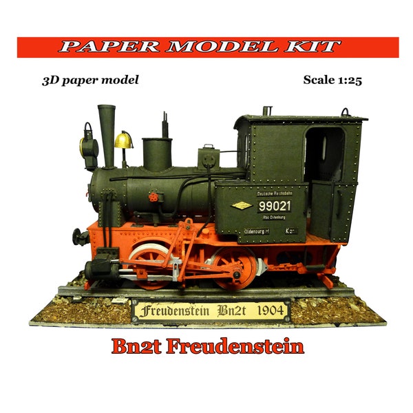 Model train set Paper model kit Papercraft 3d Paper model plans Model train ho scale Model train shelf
