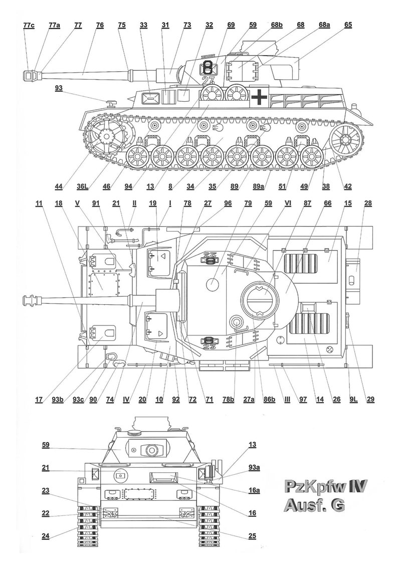 Paper Model Tank Military Tank Papercraft 3d Tank Paper Kit Tank Paper