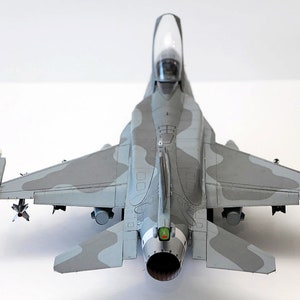Paper Model Airplan Paper Model Kit Papercraft 3d Pdf Model Making Kit ...