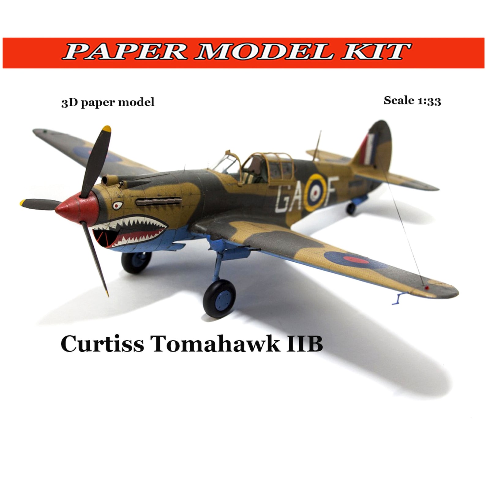 Airplane Kit Paper Model Kit Model Airplane Kit Paper Model Airplane