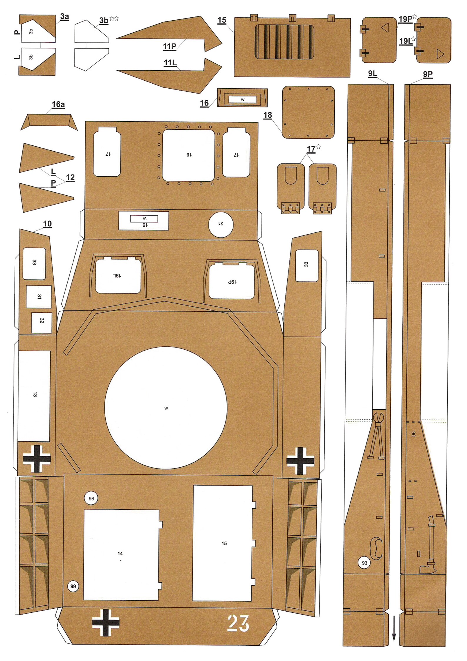 Papercraft Tank T 3476 Tank Papercraft Printable Papercrafts Porn Sex
