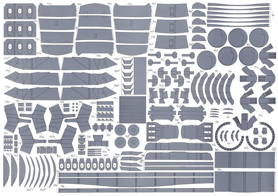 Paper model kit deals