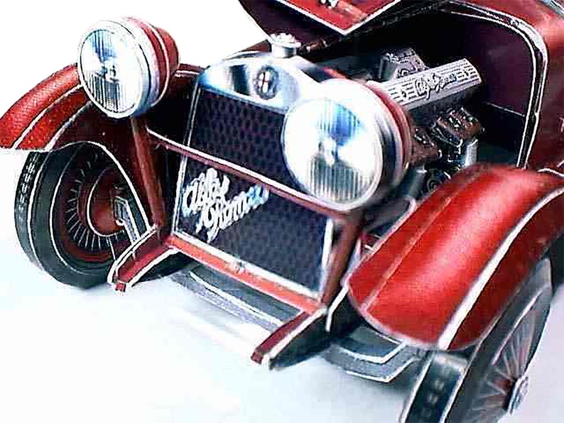 Paper Model Kit DIY Kit Car Papercraft 3d DIY Kit Adults Car Model Kits