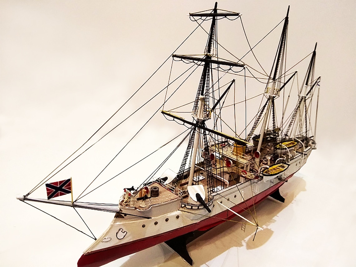 OCCRE DOS AMIGOS, SHIP MODEL KIT SCALE1:53 L 905 mm/H 675 mm/W 330 mm