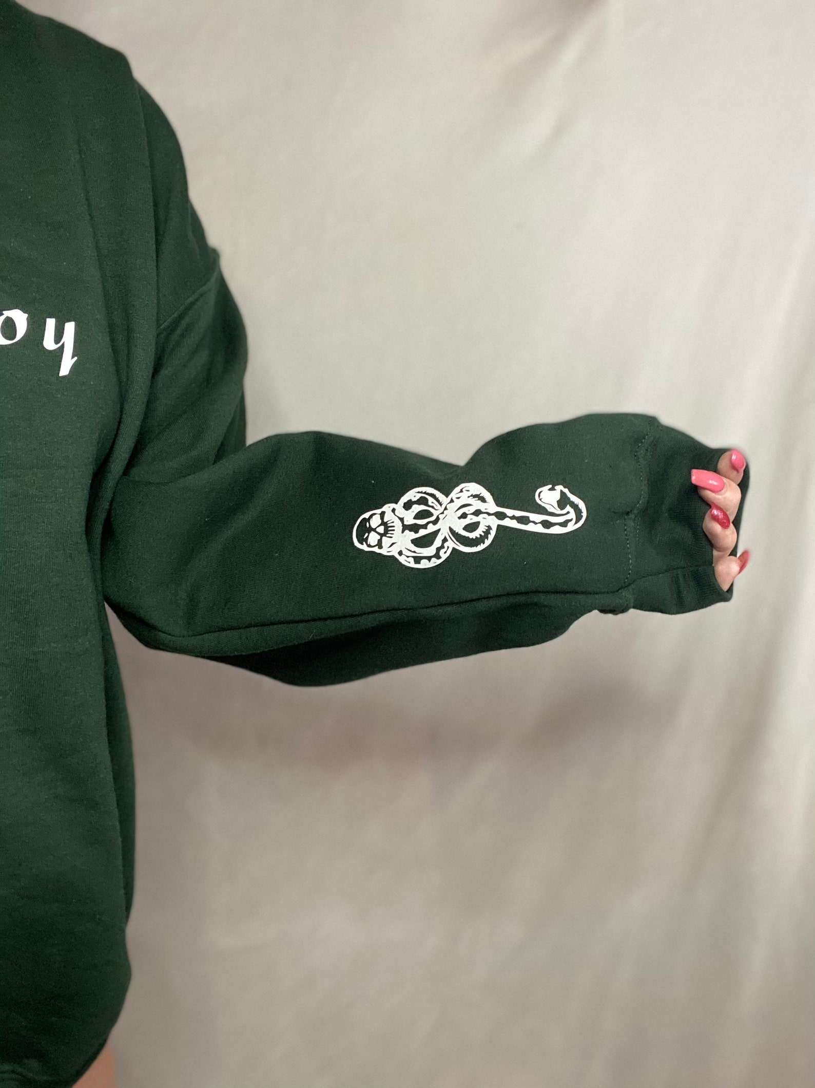 draco malfoy in a sweatshirt