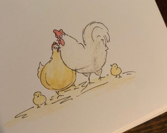 Chicken family