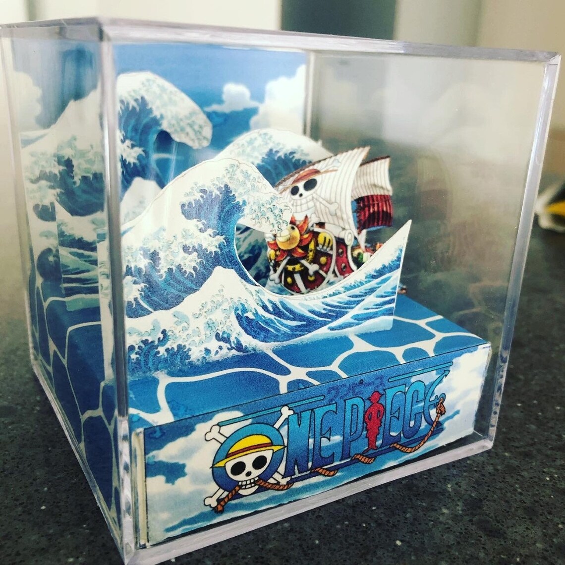 Thousand Sunny One Piece DioramaOne Piece ArtOne Piece Etsy
