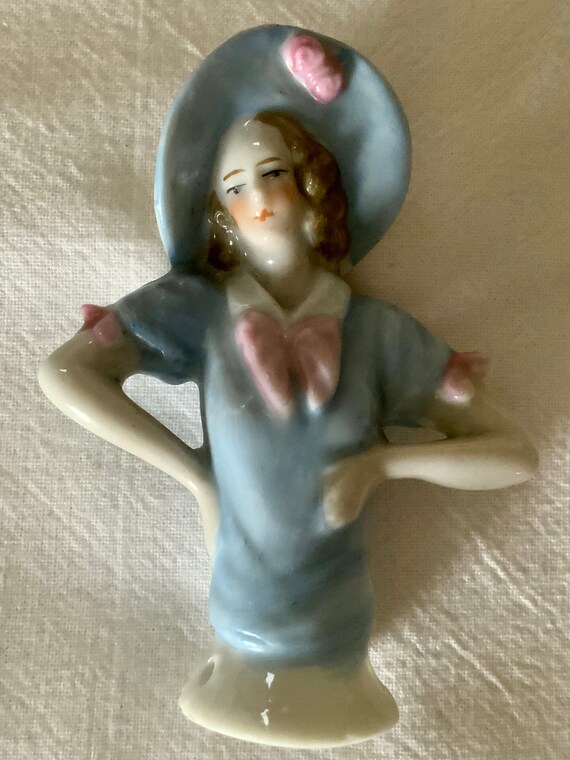 Vintage German Half Doll Etsy