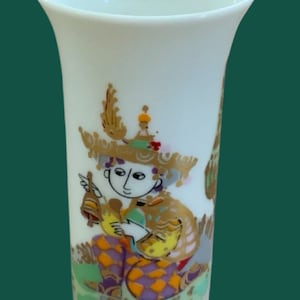 Rosenthal Studio Line mini vaas ontworpen en gesigneerd door Bjorn Wiinblad