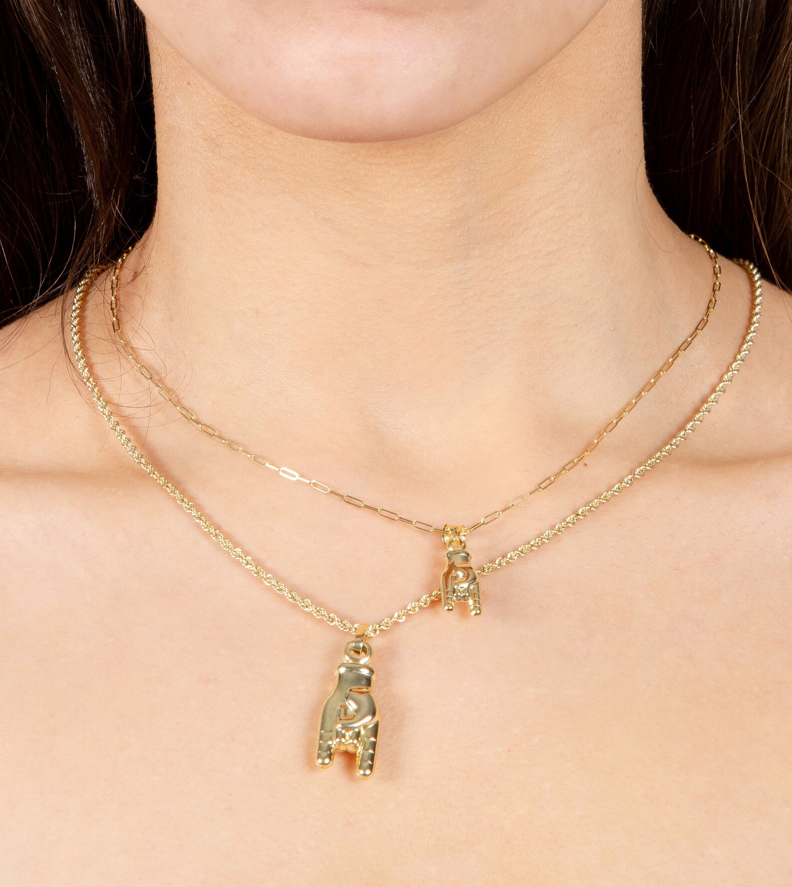 Mano cornuto necklace Clearance