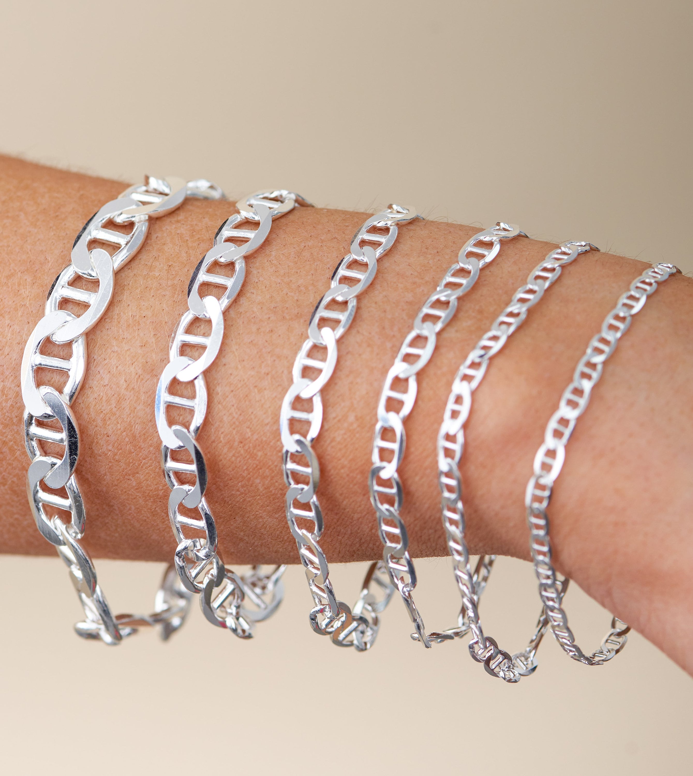 Silver on sale mariner bracelet