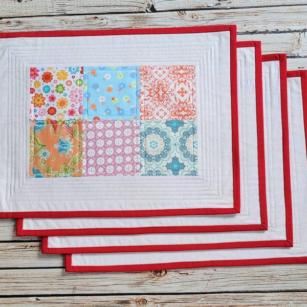 Quilted Placemats Etsy