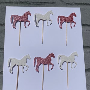 Pferd Cupcake Toppers