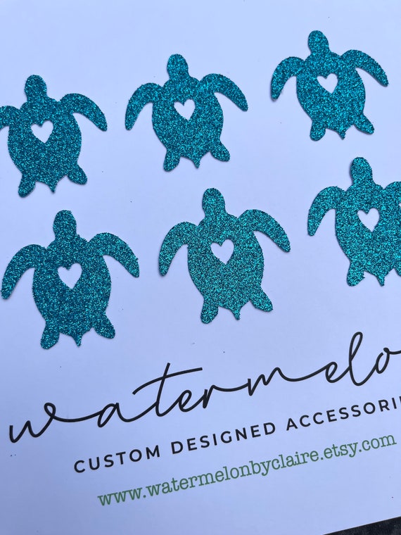 Turtle Cupcake Topper Decorations x 6