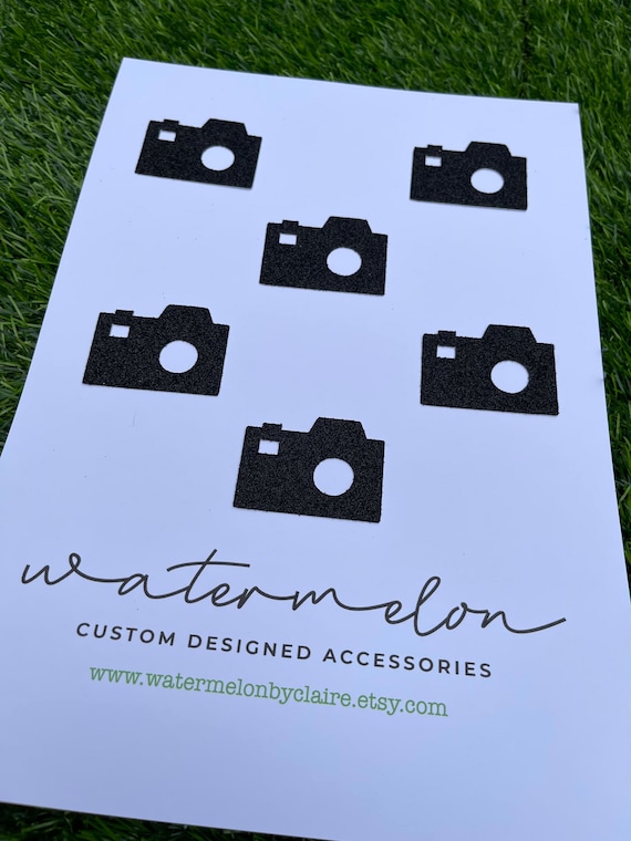 Camera Cupcake Toppers x set of 6
