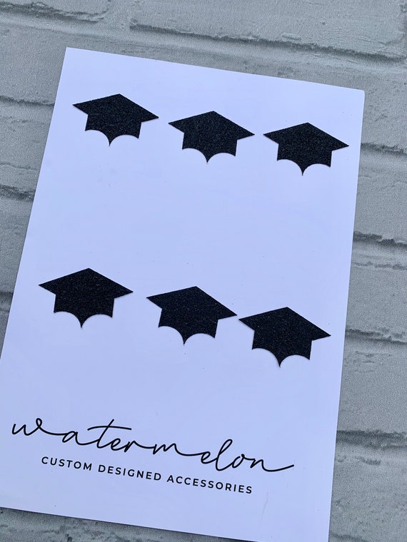 Graduation Cap Cupcake Toppers