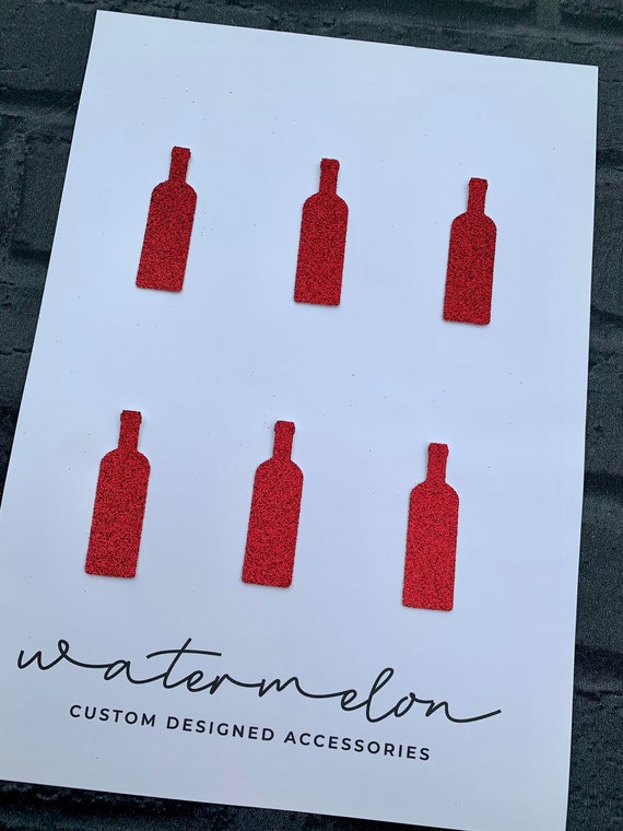 Wine Bottle Cupcake Toppers