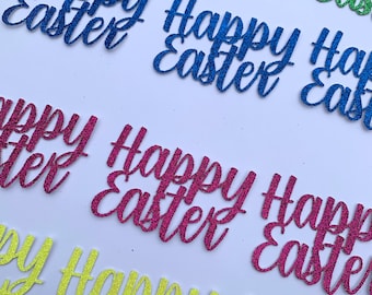 Happy Easter Cupcake Toppers