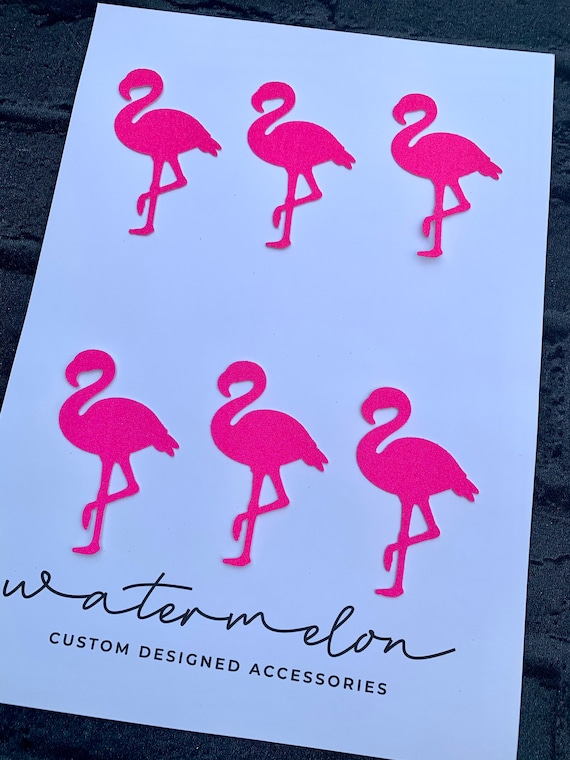 Flamingo Cupcake Toppers - Pink