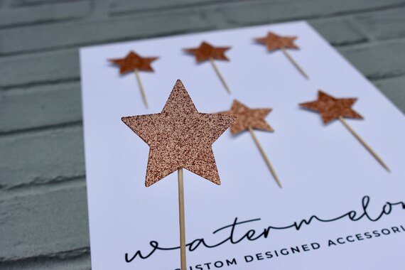 Star Cupcake Toppers