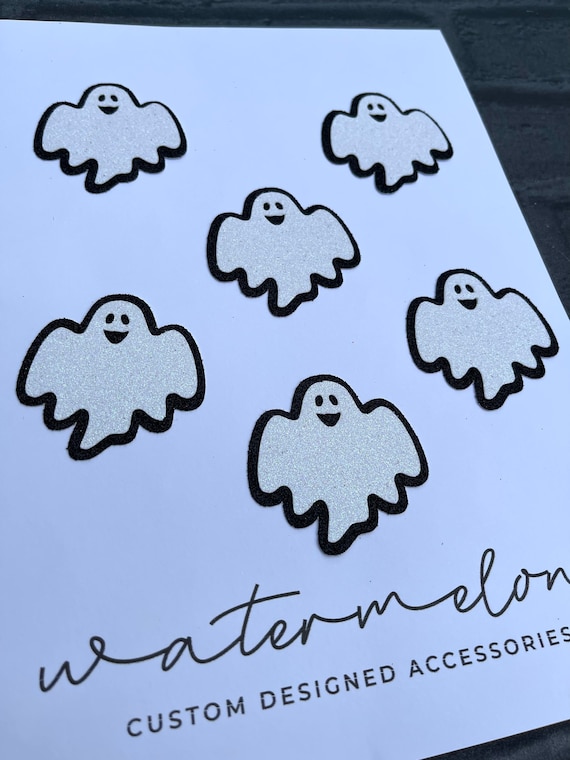 Ghost Cake / Cupcake Decorations x 6