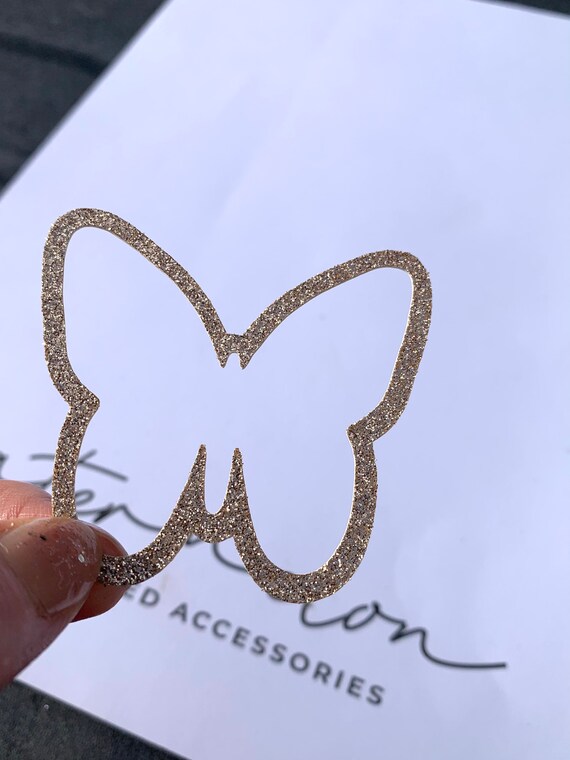 Butterfly outline Cupcake Toppers