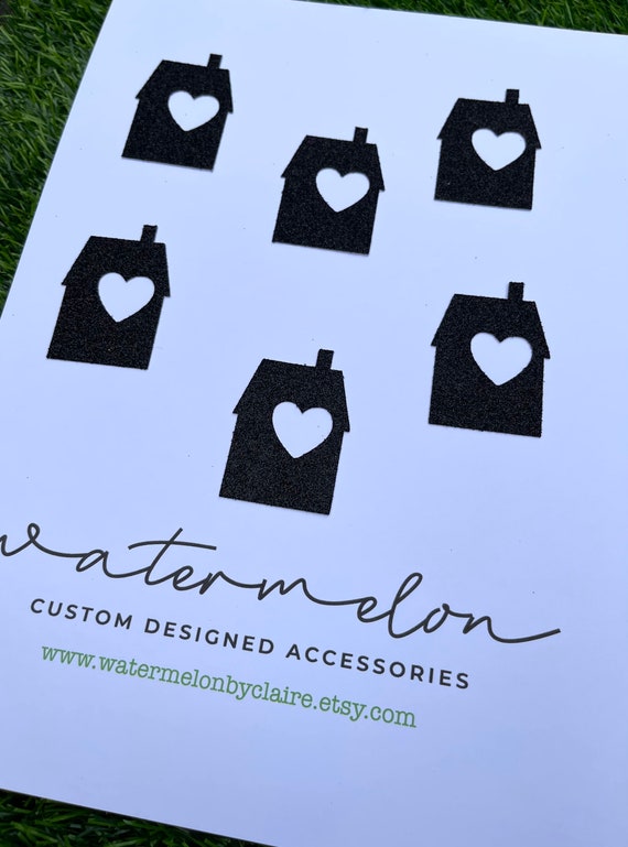 New Home - House Cupcake Toppers x set of 6