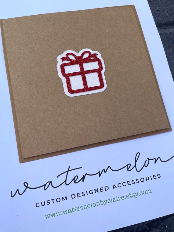 Christmas Card - Handmade - Christmas Present Card - Xmas card bundle