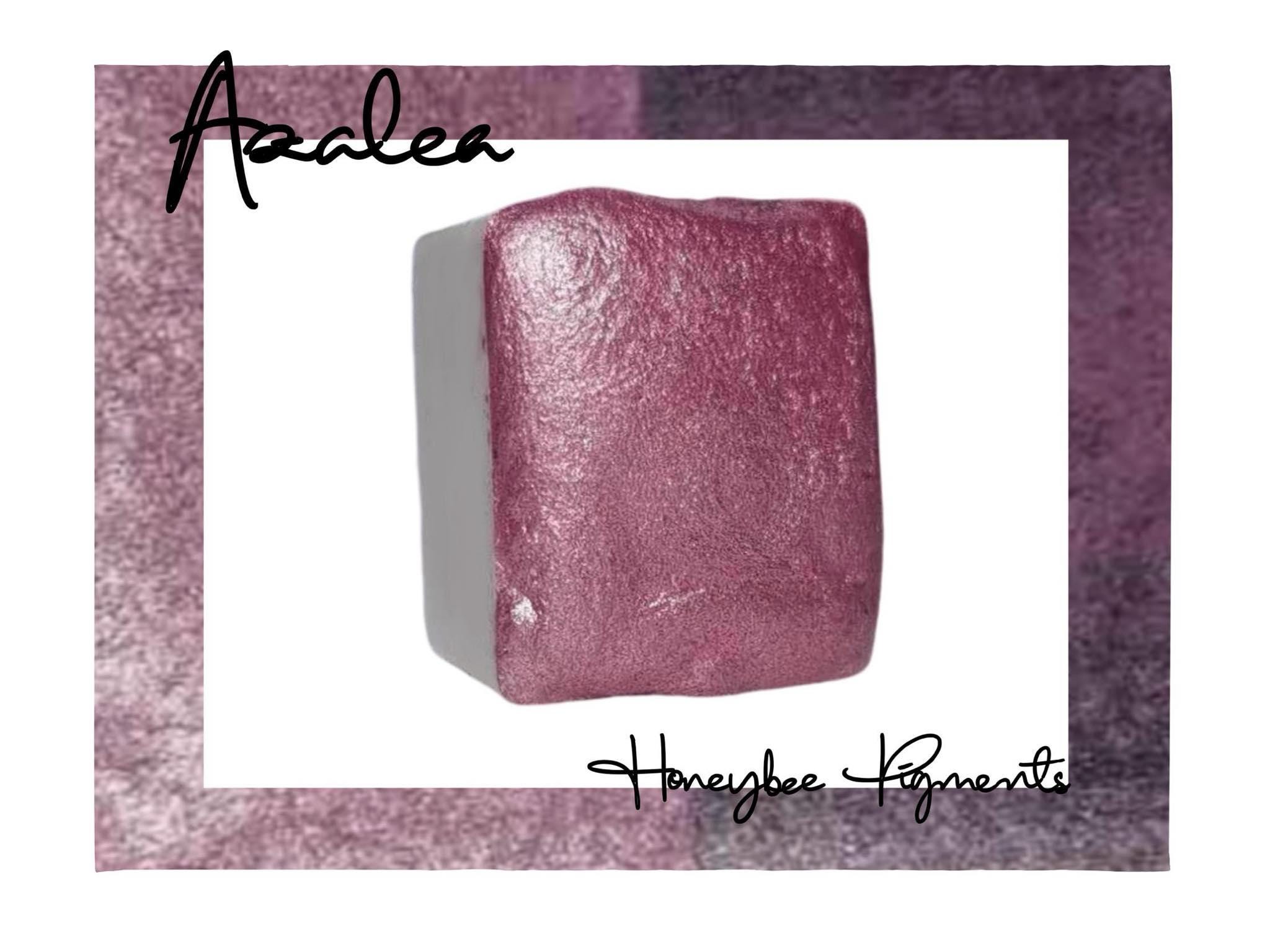 Azalea | Pink Shimmer Watercolour Paint | Honeybee Pigments ...
