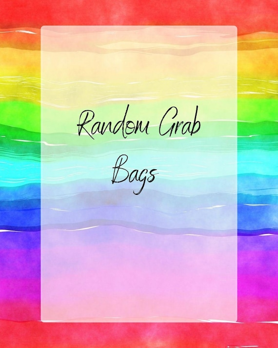 Handmade Matte & Shimmer Watercolor - Random Grab Bags - Non-Toxic - for Painting, Calligraphy, and Lettering