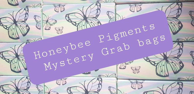 Handmade Matte & shimmerWatercolor Mystery grab bags Non-Toxic for Painting, Calligraphy, and Lettering image 1