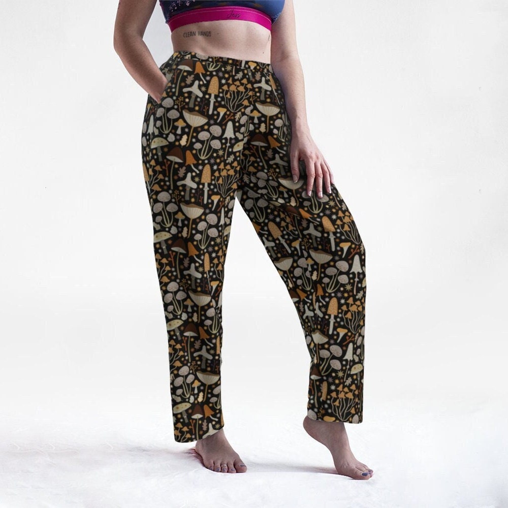 Mushroom Print Pants -  Canada