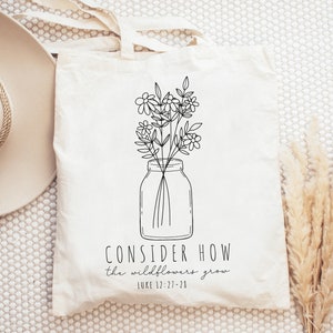 Christian Tote Bag Church Bag Christian Gift for Women Christian Merch Bible Tote Bag Jesus Tote Bible Bag Bible Verse Gift for Christians