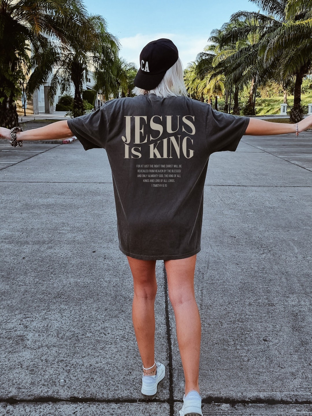 Jesus is King Shirt Jesus is King Tshirt Christian Merch Bible Verse Shirt Christian Streetwear