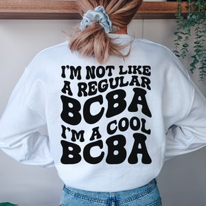 Bcba Shirt Rbt Shirts Bcba Behavior Therapist Bcba Gifts Rbt Gift Aba ...