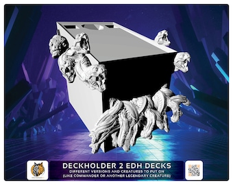 Custom Deckbox, deckholder, magic deckbox, cards holder, magic deck holder, deckbox mtg, custom deckbox, commander deckbox, edh, commission