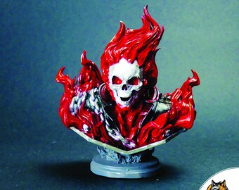Fanart Marvel busts, Marvel bust, Marvel half bust, gift idea, resin bust, fanart marvel bust personalized, customized marvel statue bust