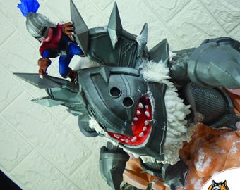 Fanart - LOL based style statues and miniatures, scale miniatures, league, legends