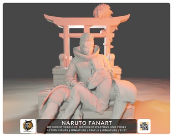 Fanart - Anime Characters - Statues and Miniatures based on ANIME ninja, scale miniatures, anime, manga, hentai