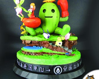 Fanart - Custom diorama based on Digimon, digimon fanart, Action figures, 3d miniatures