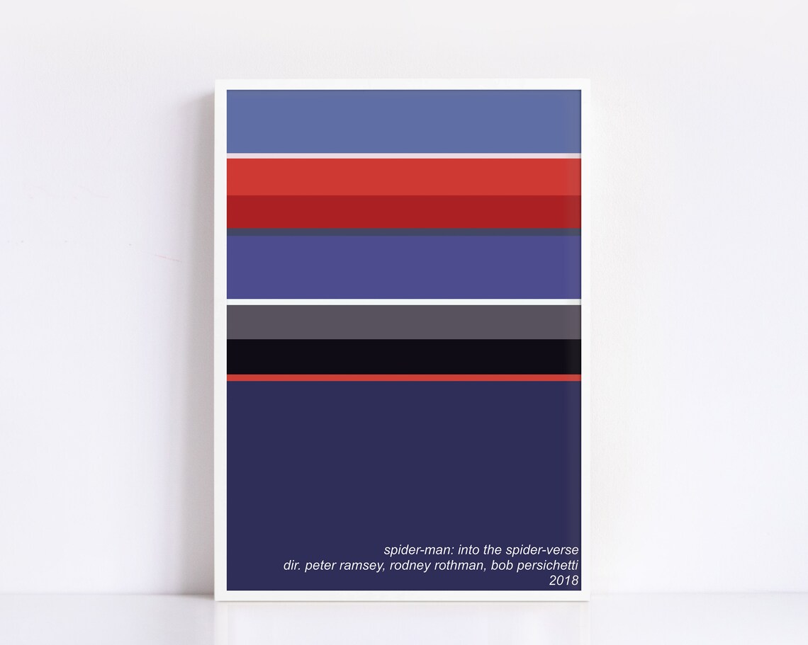 Spider man Into The Spider Verse Minimalist Colour Palette Etsy Spider man Into The Spider Verse Minimalist Colour Palette Etsy
