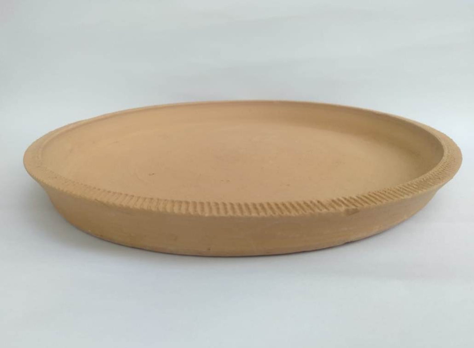 100 organic terracotta clay plate traditional mitti/earthen Etsy
