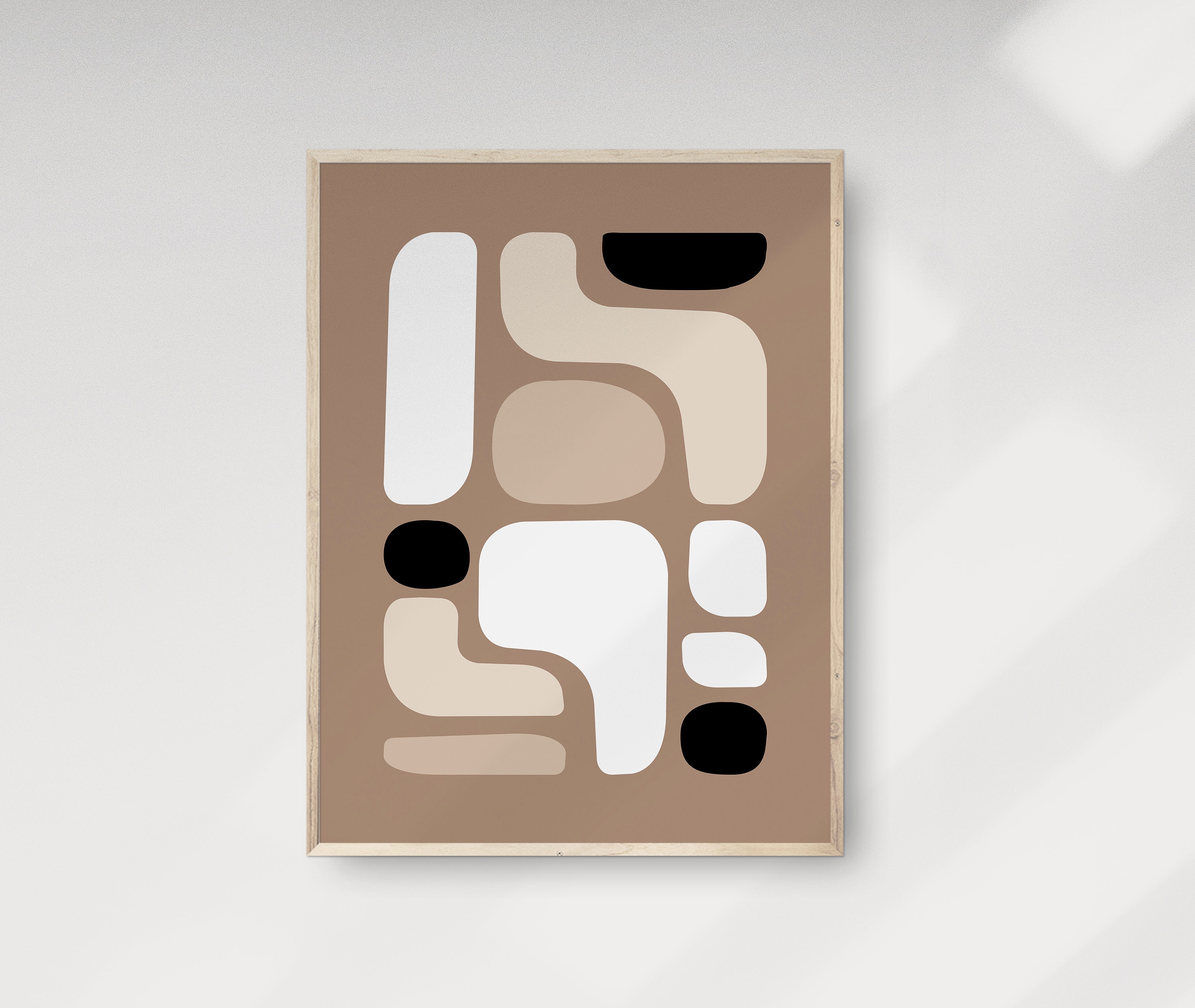 Abstract Wall Art, Minimalist Print, Modern Poster, Mid Century Wall ...