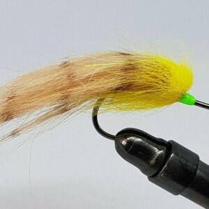 2QTY LAID UP TARPON Zitronencreme Fliegenfischen Fliegen