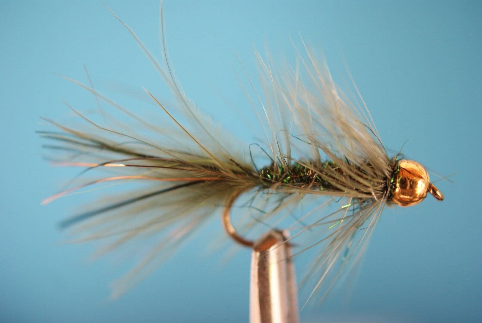 Buy 4QTY BEAD HEAD BABYBUGGER Olive Fly Fishing Flies Online in